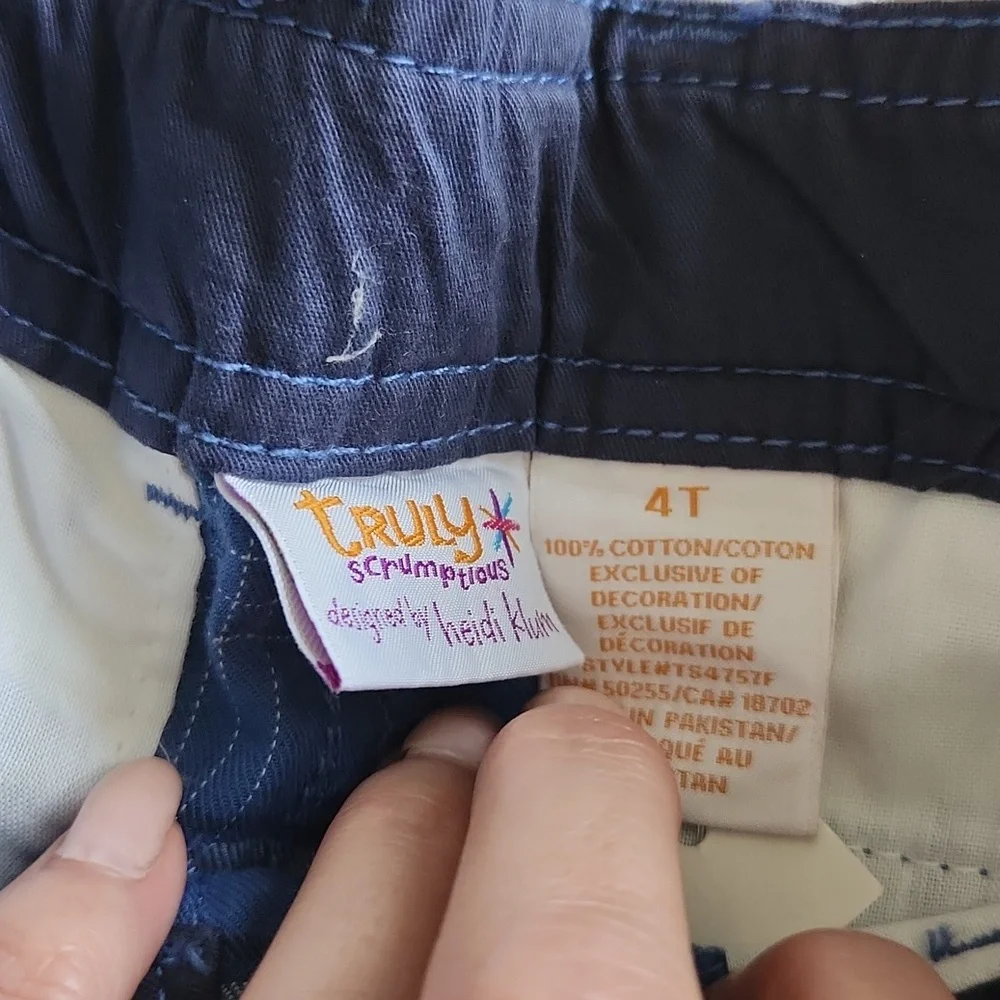 Heidi Klum' truly scrumptious ' boys cargo shorts 4T set